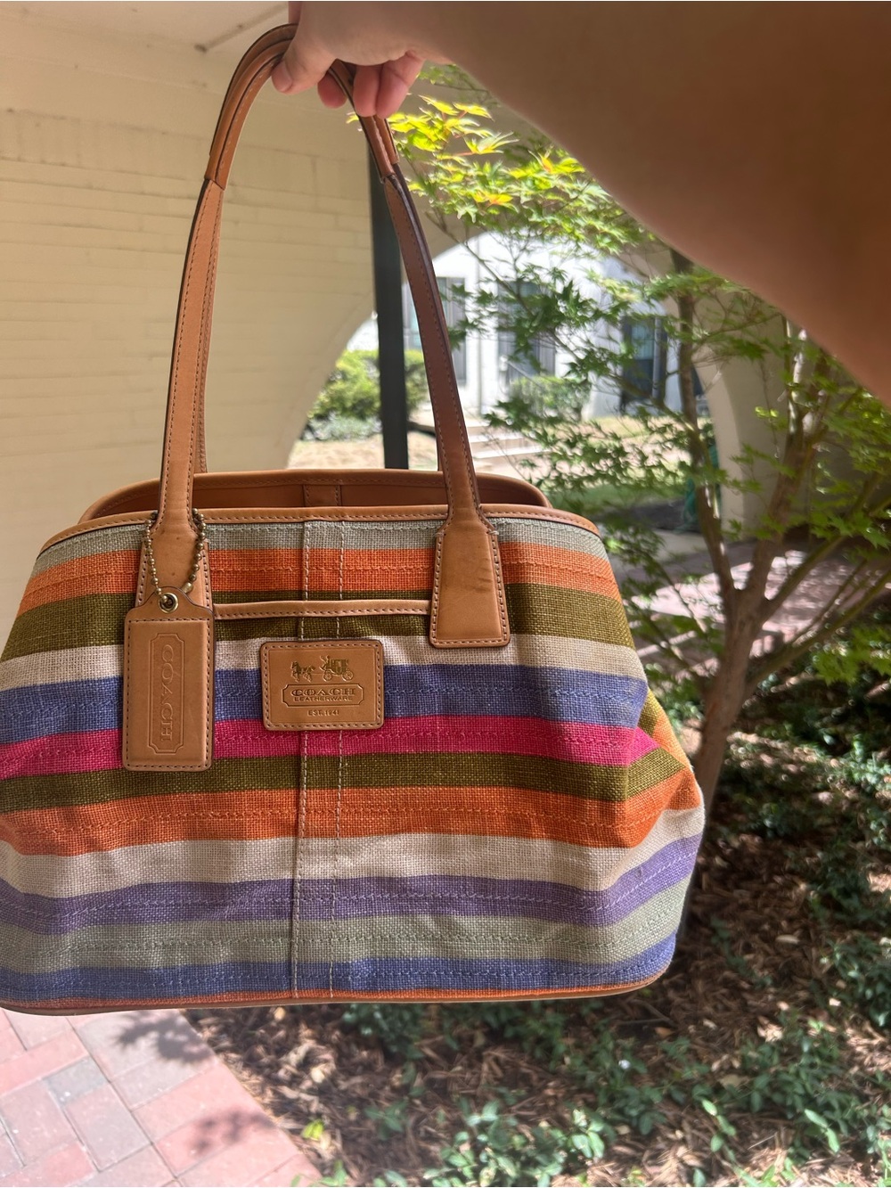 Coach 10th Anniversary Hamptons Archive Carryall Satchel